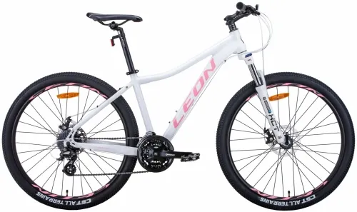 Велосипед 27.5 Leon XC-LADY AM (2021) бело-розовый