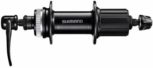 Втулка задня Shimano CUES FH-QС300-HM, QR 10x135mm, 32H, Center Lock, Hyperglide, black