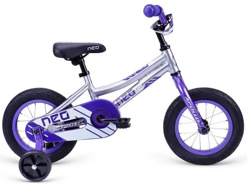 Велосипед 12 Apollo Neo 12 girls фіолетовий / білий