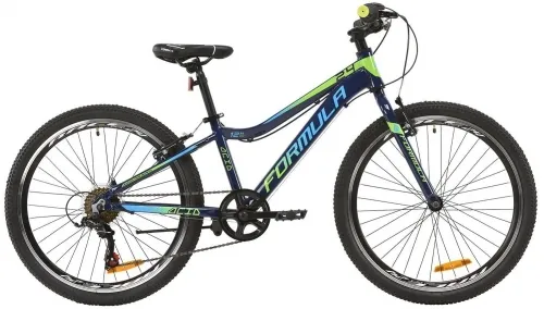 Велосипед 24 Formula ACID 1.0 індиго з салатовим і блакитним (2020)