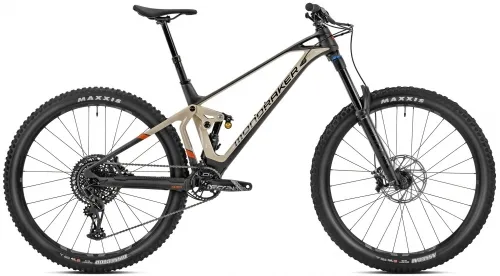 Велосипед 29 Mondraker Super Foxy carbon R (2024) carbon/desert grey/orange