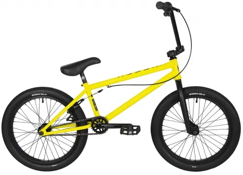 Велосипед 20 BMX KENCH 20,75 (2021) жовтий матовий