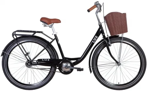 Велосипед 26 Dorozhnik LUX (2021) черный