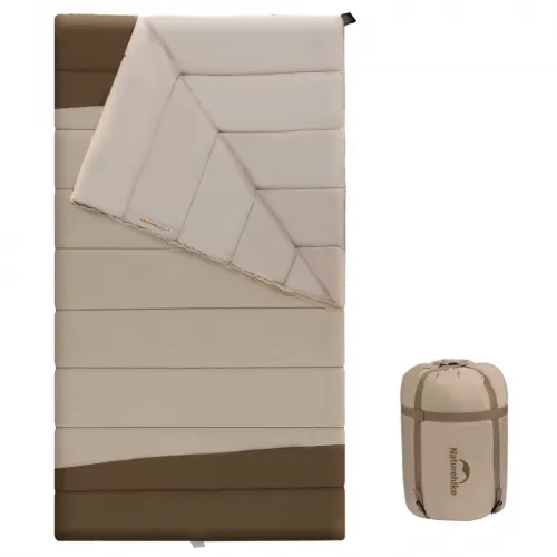 Спальний мішок Naturehike CNK2300019 (7°C) 200 см (лівий), brown