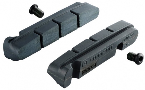 Тормозные колодки (резинки) Shimano R55C4-A DURA-ACE/ULTEGRA/105 для карбоновых ободов 24-28mm