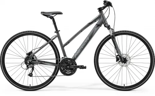 Велосипед 28 Merida CROSSWAY 40 L (2021) silk anthracite(grey/black)