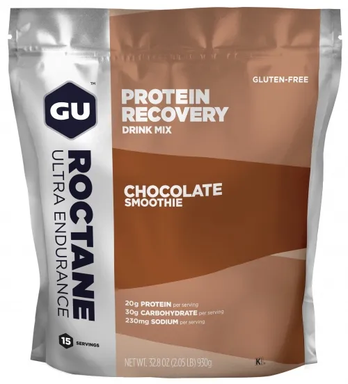 Протеїн для відновлення GU Energy ROCTANE Protein Chocolate Smoothie, 15 порцій