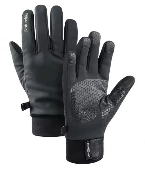 Перчатки зимние влагозащитные Naturehike NH19S005-T, black