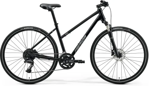 Велосипед 28 Merida CROSSWAY L 300 (2025) glossy black