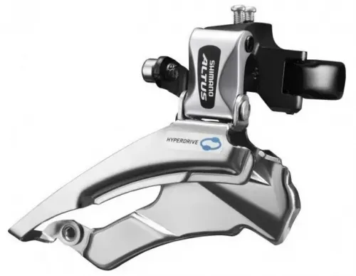 Перемикач передній SHIMANO Altus FD-M313, 3x6/7/8, Down Swing, dual pull, 42-48T