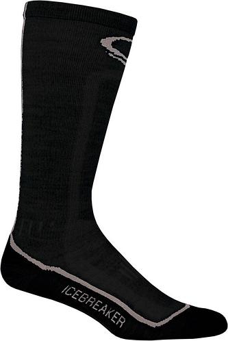 Шкарпетки IceBreaker Ski UL OTC MEN black/silver/black