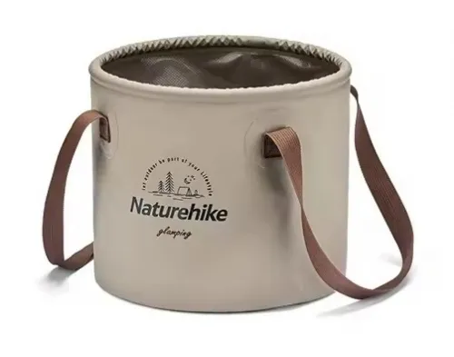Відро складане Naturehike NH20SJ040, 10L, brown