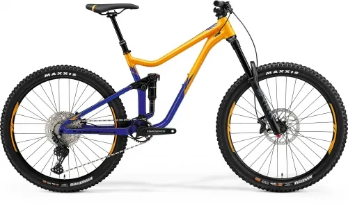 Велосипед 27.5 Merida ONE-SIXTY 400 (2021) orange/blue