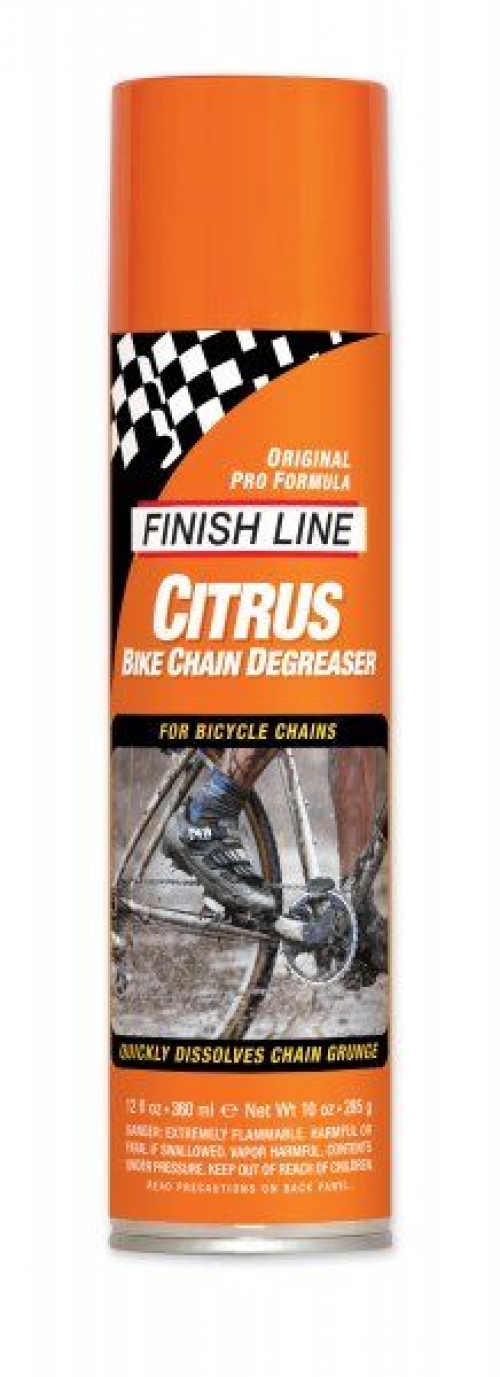 Очиститель цепи Finish Line Citrus, 360ml аэрозоль
