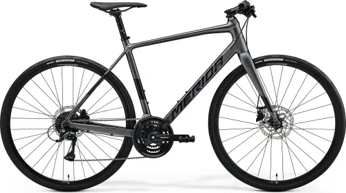 Велосипед 28 Merida SPEEDER 100 (2024) silk dark silver