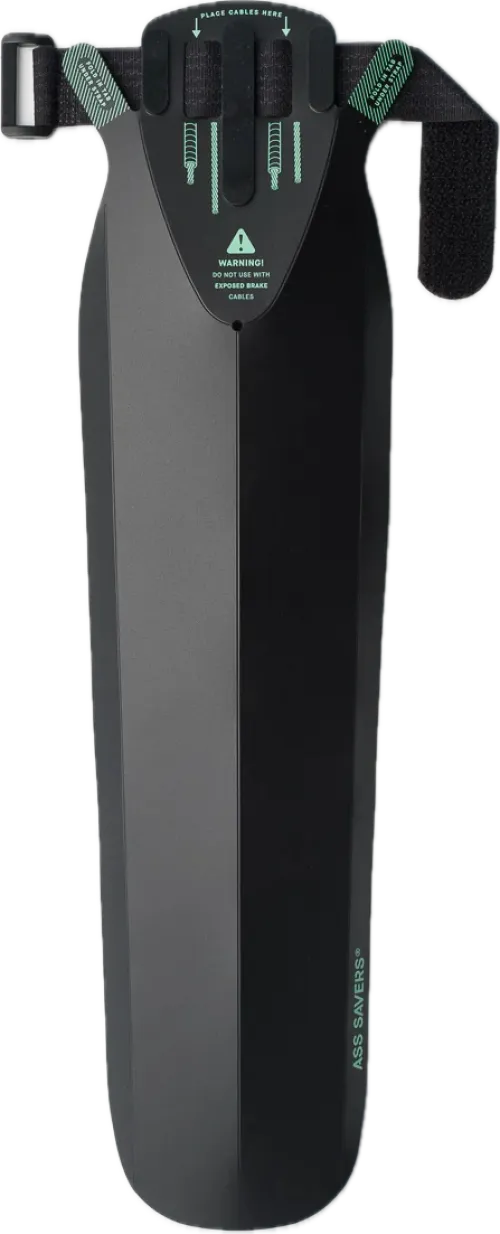 Крыло переднее Ass Saver Speed Mullet Regular, black