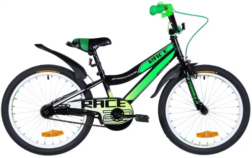 Велосипед 20 Formula RACE (2021) черно-зеленый