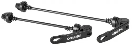 Ексцентрики для колес ONRIDE QR, пер/зад, 114/151 мм, black