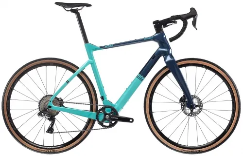 Велосипед 28 Bianchi Arcadex GRX 815 DI2 (2022) blue notes/glossy