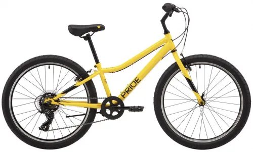 Велосипед 24 Pride BRAVE 4.1 (2021) желтый