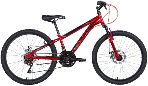Велосипед 24 Discovery RIDER AM DD (2021) червоний