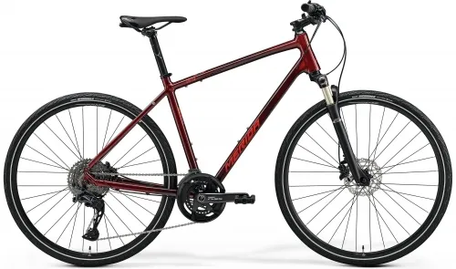 Велосипед 28 Merida CROSSWAY 700 (2024) dark strawberry