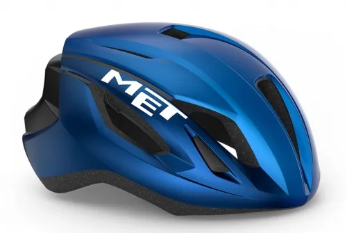 Шлем MET STRALE blue metallic glossy