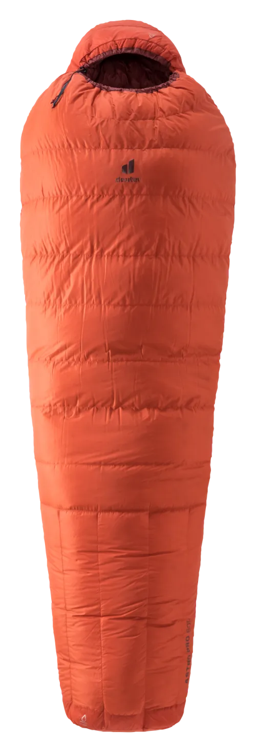 Спальник Deuter Astro Pro 600 SL (9507) paprika-redwood лівий
