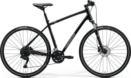 Велосипед 28 Merida CROSSWAY 100 (2024) glossy black