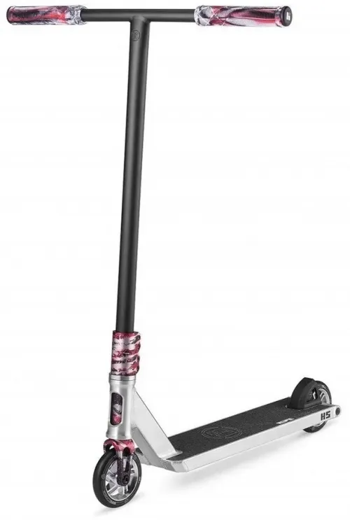 Самокат трюковий Hipe H5 silver/red