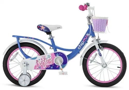 Велосипед 16 RoyalBaby Chipmunk Darling (2023) OFFICIAL UA синий
