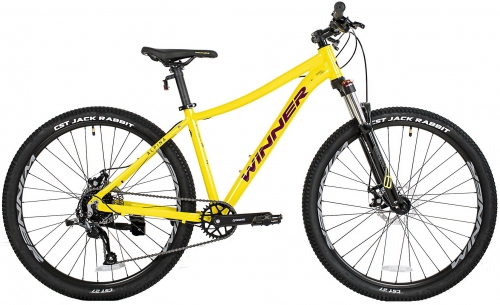 Велосипед 27,5 Winner Alpina (2022) желтый