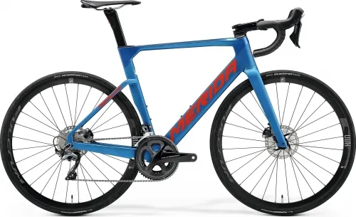 Велосипед 28 Merida REACTO 6000 (2023) glossy blue / matt blue(red)