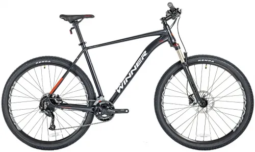 Велосипед 29 Winner Solid-DX (2022) чорний