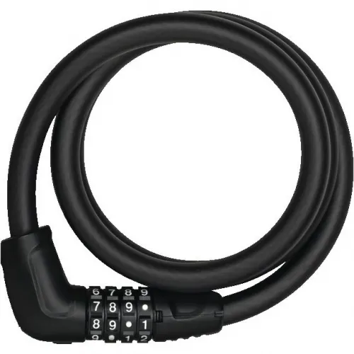 Замок трос прямой ABUS 6415C/120 Tresor Black SCMU