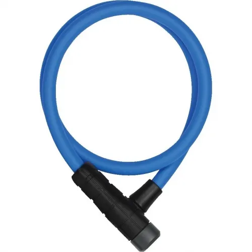 Замок трос прямой ABUS 5412K/85 Primo Blue
