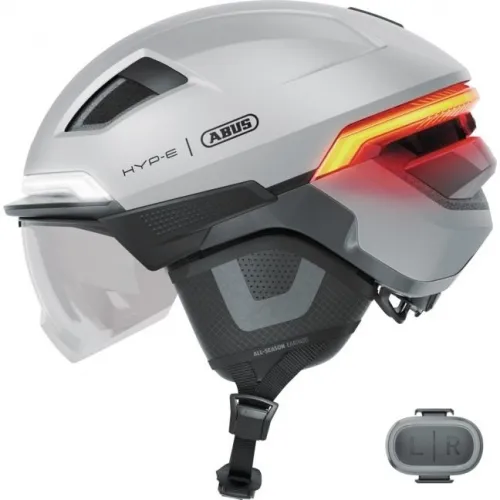 Шлем ABUS HYP-E ACE gleam silver