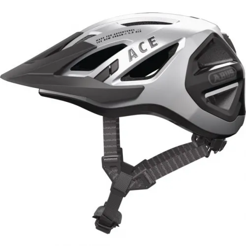 Шлем ABUS URBAN-I 3.0 ACE gleam silver