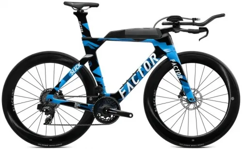 Велосипед 28 Factor Triathlon Slick Sram Force Bi 45CD (2025) nebula blue
