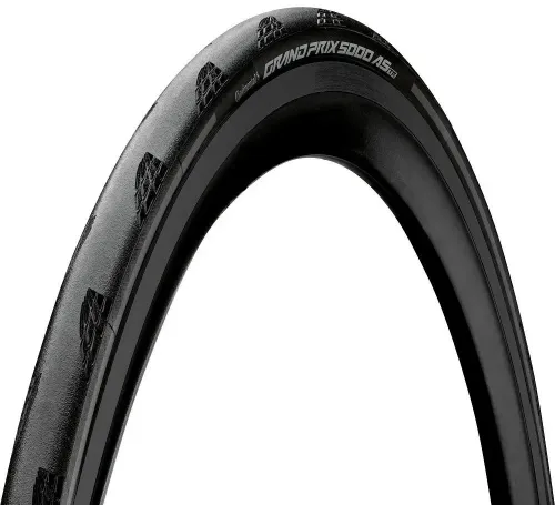 Покришка 700 x 28C (28-622) Continental Grand Prix 5000 AllSeason (BlackChili, Vectran Breaker, LazerGrip, ACT, reflect, folding) black/black TPI 2/220 330g