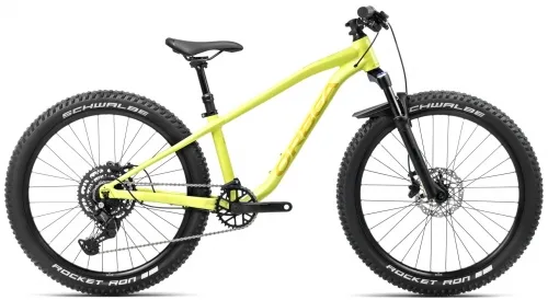 Велосипед 24 Orbea LAUFEY 24 H20 (2025) spicy lime/corn yellow gloss