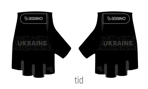 Рукавички ONRIDE TID 20 Ukraine смужки black