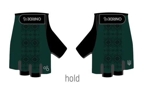 Рукавички ONRIDE Hold 20 Ornament green