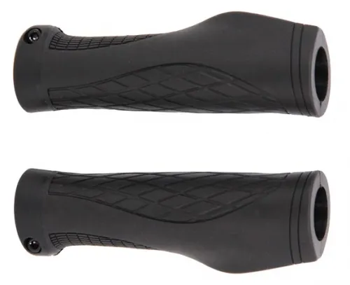 Грипсы ONRIDE Uni, эргономичные, один замок, 130 мм, черный