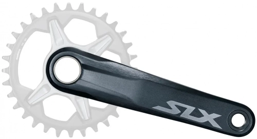 Шатуны Shimano FC-M7120-1 SLX Boost, Hollowtech II 175мм, без звезды, CL-55мм без каретки