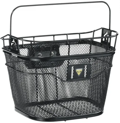 Корзина передняя Topeak Basket Front, with e-bike compatible QuickClick® Handlebar Mount (Fixer 3e)