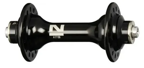 Втулка передняя NOVATEC A171SB 28H QR 108mm под эксцентрик алюм. black