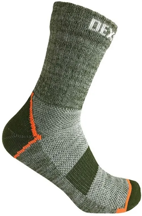 Шкарпетки водонепроникні Dexshell Terrian Walking Ankle, зелені
