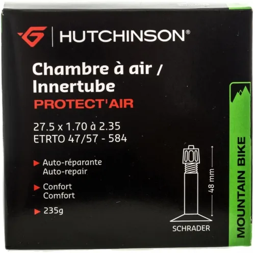 Камера 27.5 x 1.70-2.35 (47/57-584) Hutchinson Protect Air, schrader 48mm