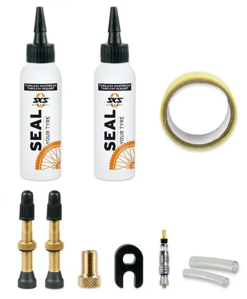 Набор SKS TUBELESS CONVERSION KIT - RIM TAPE 25 MM MIX для установки бескамерных покрышек